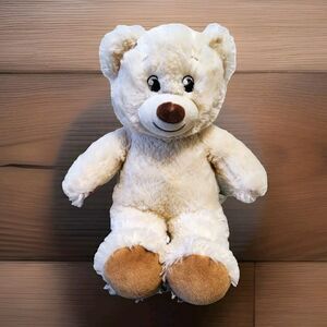 Build A Bear Lil Coconut Cub Cream Teddy Bear Plush Stuffed Animal